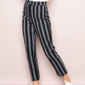 Brandy Melville TILDEN black pants